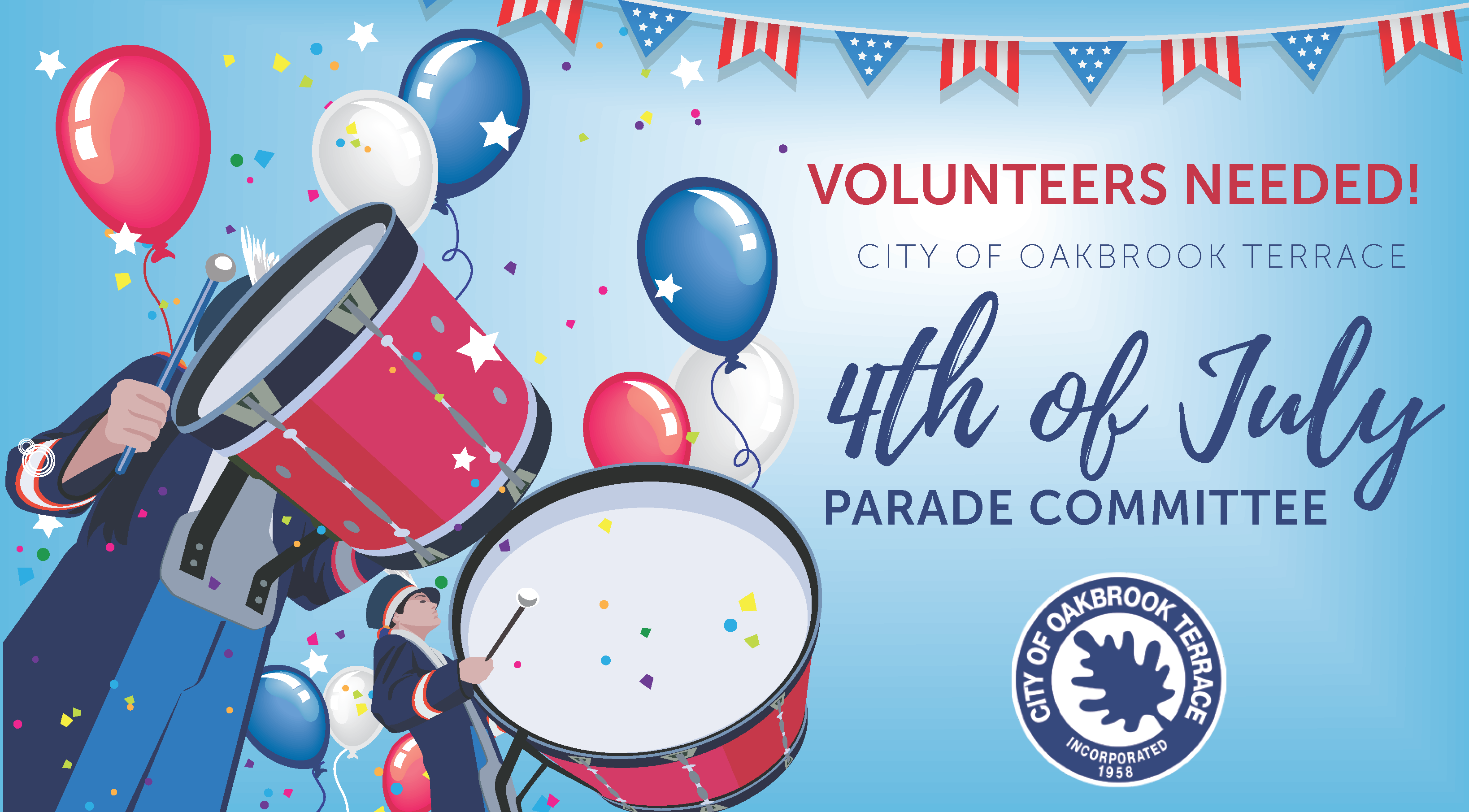 volunteers-needed-4th-of-july-parade-committee-oakbrook-terrace-il