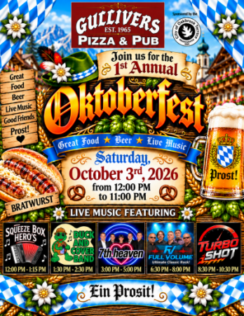 Gulliver's Oktoberfest Event - Oct. 3