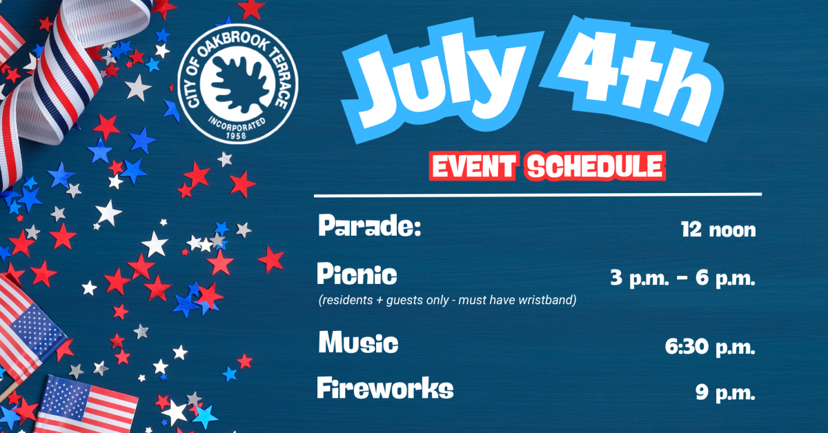 July 4 schedule