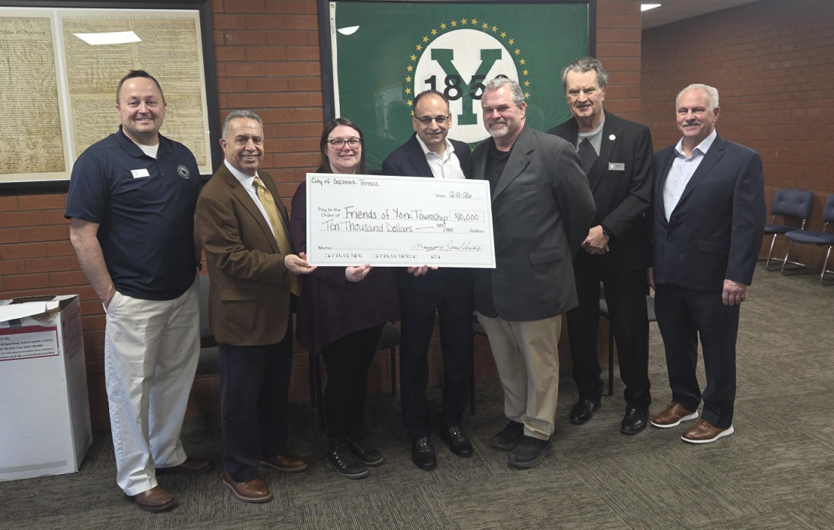 City donation to York Twp Food Pantry